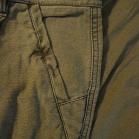 NWOT FREE PEOPLE Utility Boyfriend Pant 28 Button - Picture 5 of 8